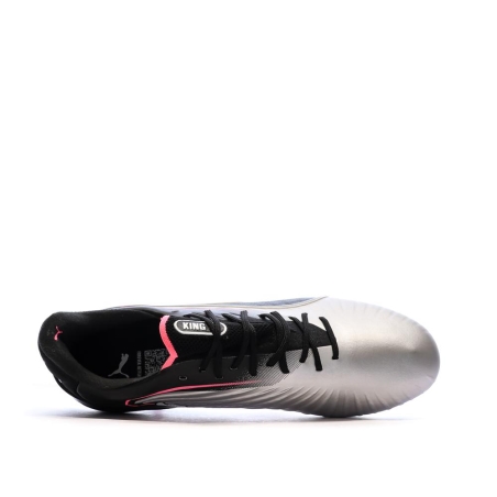 Chaussures de Foot Gris/Noir Homme Puma King Ultimate MxSG