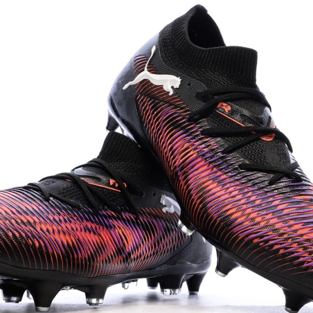 Chaussures de Football Noires/Roses Homme Puma Future 8