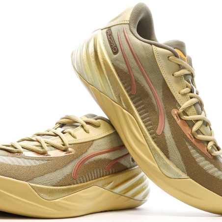 Chaussures de basket Marron Homme Puma All pro Nitro Cny