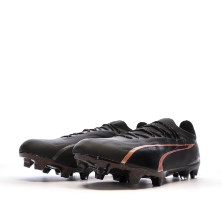 Chaussures de Football Noires Homme Puma Ultra Ultimate