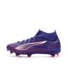 Chaussures de Foot Violettes Homme Puma Ultra 5 Match+ FG/AG