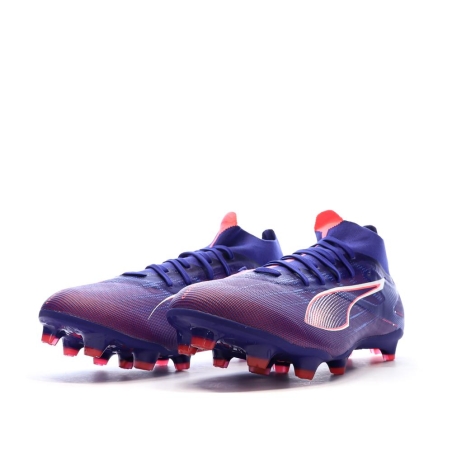 Chaussures de Foot Violettes Homme Puma Ultra 5 Match+ FG/AG