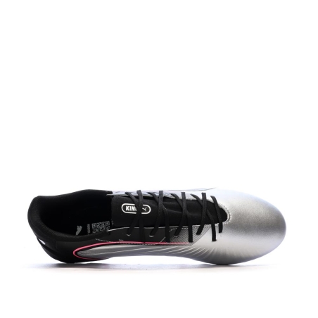 Chaussures de football Grises/Noires Homme Puma King