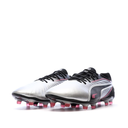 Chaussures de football Grises/Noires Homme Puma King