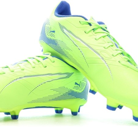 Chaussures de Foot Jaunes Homme Puma Ultra 5 Play FG/AG