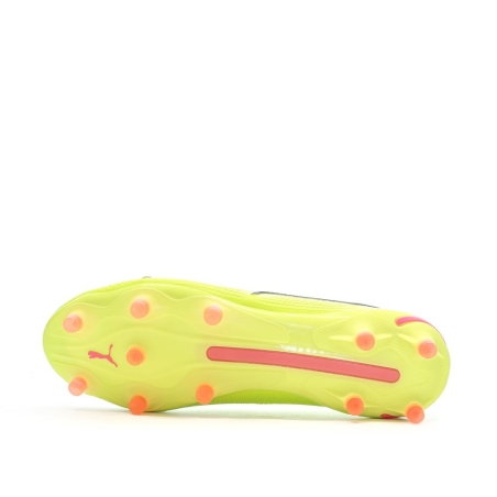 Chaussures de Foot Jaunes Homme Puma King Ultimate FG/AG