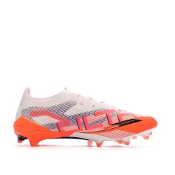 Chaussures de football Blanches/Oranges Homme Puma Ultra 5 Ultimate