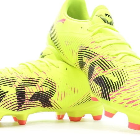 Chaussures de Football Jaunes Homme Puma Future 8 Play Fg/ag