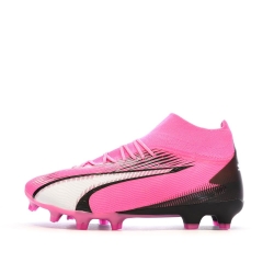 Chaussures de Football Rose/Noire Homme Puma Ultra Pro