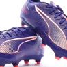 Chaussures de football Violettes/Roses Homme Puma Ultra 5 Play FG/AG