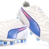 Chaussures de football Blanches/Bleu Homme Puma King Pro