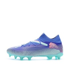 Chaussures de Foot Bleues Homme Puma Future 7 Pro FG/AG