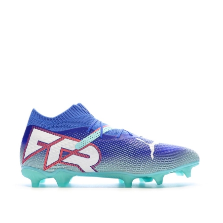 Chaussures de Foot Bleues Homme Puma Future 7 Pro FG/AG