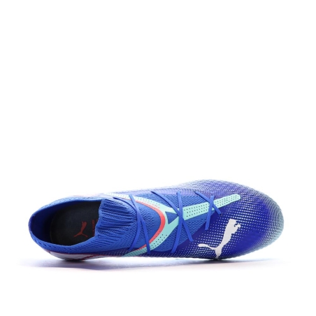 Chaussures de Foot Bleues Homme Puma Future 7 Pro FG/AG