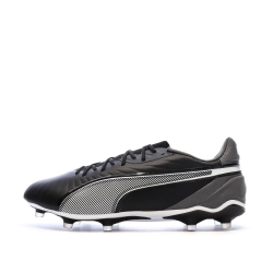 Chaussures de Foot Noires Homme Puma King Match FG/AG