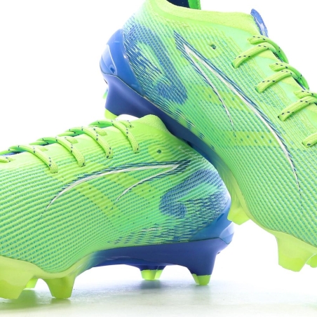 Chaussures de Foot Vertes Homme Puma Ultra 5 Ultimate FG