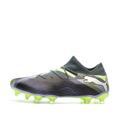 Chaussures de Football Marine/Jaune Homme Puma Future 7 Match FG/AG
