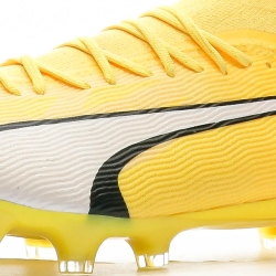 Chaussures de Football Jaune/Blanc/Noir Homme Puma 107422