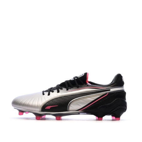 Chaussures de Football Grises/Noires Homme Puma King Ultimate