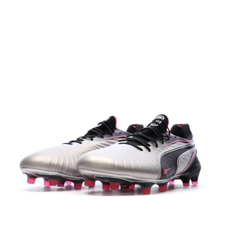 Chaussures de Football Grises/Noires Homme Puma King Ultimate