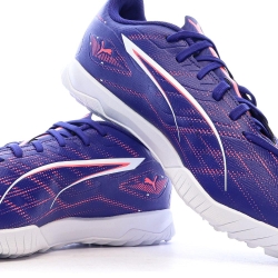 Chaussures de Foot Violettes Homme Puma Ultra 5 Play TT