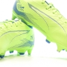 Chaussures de Foot Jaune Fluo Homme Puma Ultra 5 Play MxSG