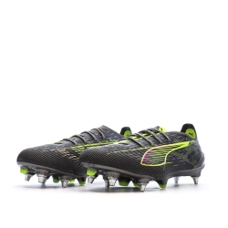 Chaussures de Foot Gris/Jaune Homme Puma Ultra 5 Ultimate MxSG