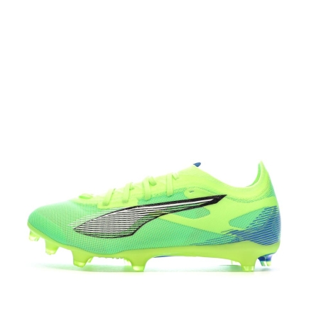 Chaussures de Foot Vertes Homme Puma Ultra 5 Match FG/AG