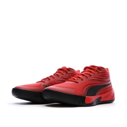 Chaussures de Baskets Rouges/Noires Homme Puma Court Pro
