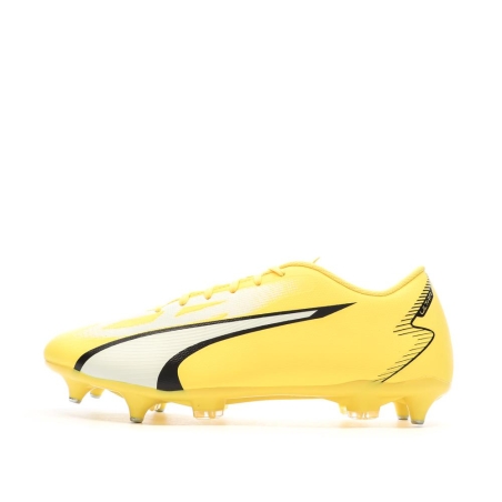 Chaussures de Foot Jaune Homme Puma Ultra Play MxSG