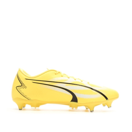 Chaussures de Foot Jaune Homme Puma Ultra Play MxSG