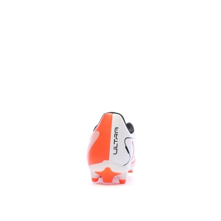 Chaussures de Foot Blanc/Orange Homme Puma Ultra 5 Play FG/AG