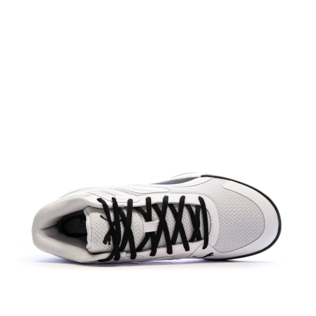 Chaussures de Baskets Grises/Blanches Homme Puma Court Pro