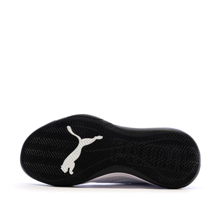 Chaussures de Baskets Grises/Blanches Homme Puma Court Pro