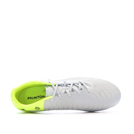 Chaussures de Foot Gris/Jaune Homme Nike Phantom Gx II Acad SG-PRO AC
