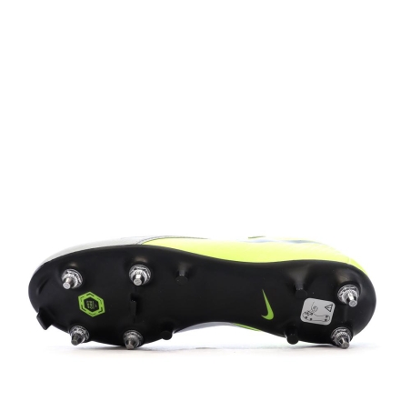 Chaussures de Foot Gris/Jaune Homme Nike Phantom Gx II Acad SG-PRO AC