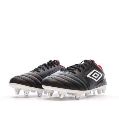 Chaussures de Rugby Noires Homme Umbro Net Classico SG