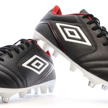 Chaussures de Rugby Noires Homme Umbro Net Classico SG