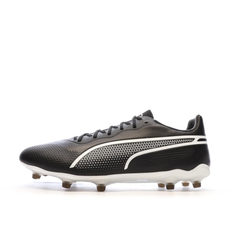 Chaussures de Foot Noires Homme Puma King Pro FG/AG