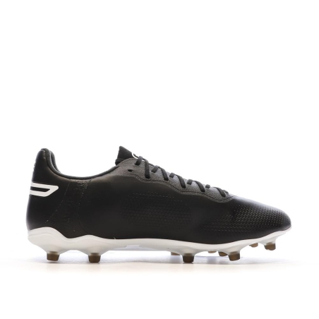 Chaussures de Foot Noires Homme Puma King Pro FG/AG
