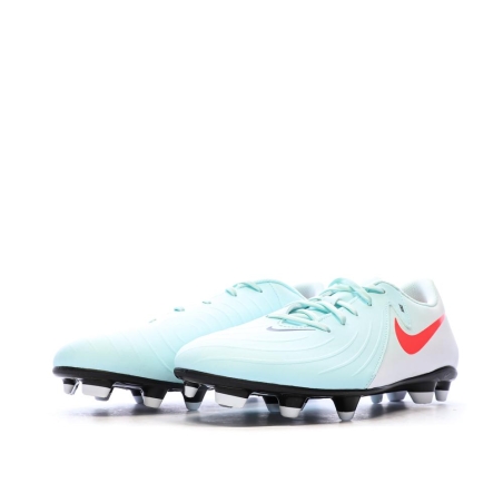 Chaussures de Foot Bleu Clair Homme Nike Phantom GX II Club FG/MG