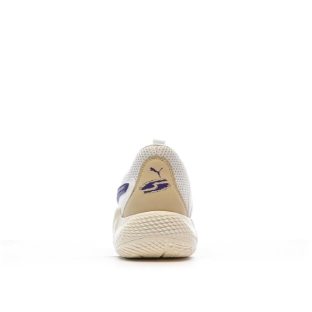 Chaussures de Basket Homme Blanc Puma Court Rider