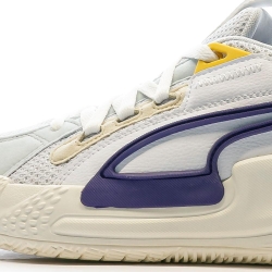 Chaussures de Basket Homme Blanc Puma Court Rider