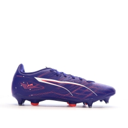 Chaussures de Foot Violettes Homme Puma Ultra 5 Play MxSG