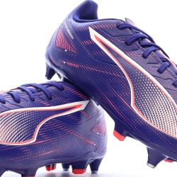 Chaussures de Foot Violettes Homme Puma Ultra 5 Play MxSG