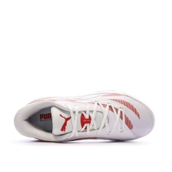 Chaussures de Basketball Blanches/Roses Homme Puma All-pro Nitro
