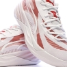 Chaussures de Basketball Blanches/Roses Homme Puma All-pro Nitro