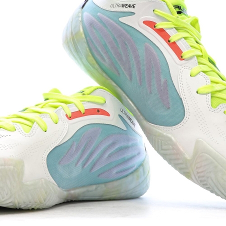 Chaussures de Basketball Blanc/Bleu Homme Puma All-pro Nitro Elite
