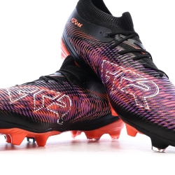 Chaussures de football Noires/Oranges Homme Puma Future 8