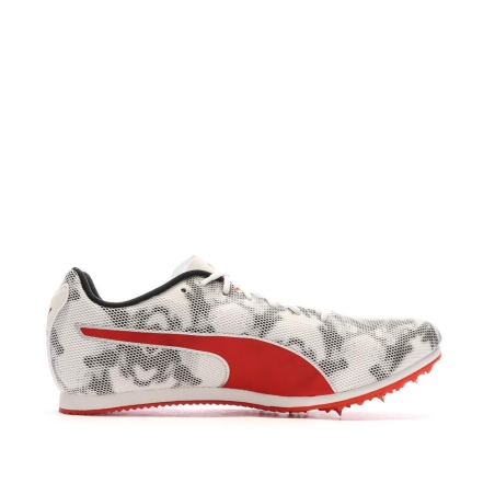 Chaussures d'athletismes Blanc/Gris/Rouge Homme Puma Evospeed 8
